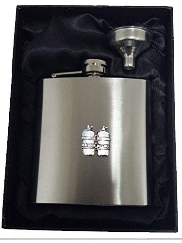 Flasque acier inoxydable Twin Tanks pp-u11 anti fuite et ultra compacte
