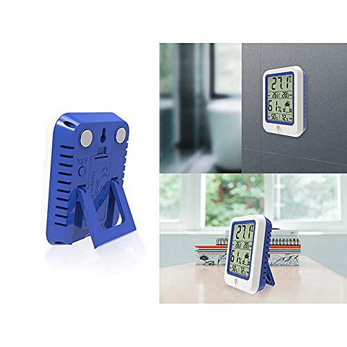 DollaTek Digitales LCD-Thermometer und Hygrometer mit Hintergrundbeleuchtung, für Innenräume