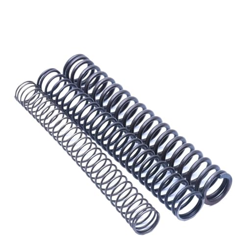 SpooQ 10 stks Cilidrische Spoel Drukveer Rotor Terugkeer Gecomprimeerd Lente Release Druk Lente Staaldraad Diameter 0.3mm (Size : 15mm(10pcs), Color : 6MM_0.3MM)