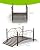 Outvita 3.3FT Bronze Metal Garden Bridge for Outdoor, Elegant Decorative Bridge with Powder-Coated Finish and Security Guardrail for Patio Pond Backyard Landscaping