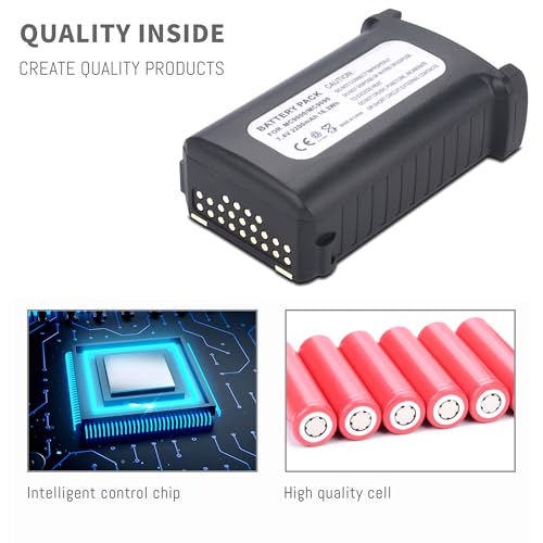 MC9000 Symbol Battery 6-Pack for Symbol MC9000 MC9010 MC9050 MC9060 MC9060-K MC909 MC9090 MC909X-K MC9090-K MC909, MC9097 MC9190 Series Computer, Part Number BRTY-MC90SAB00-01 BTRY-MC90GKAB0E-10 - Thumbnail 5