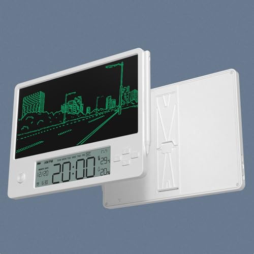 Maizoon Electronic Calendar with LCD Large Writing Tablet Charging Model Digital Clock Date Display Multifunctional Wordpad Ideal for Student Home Office Work - Image 2