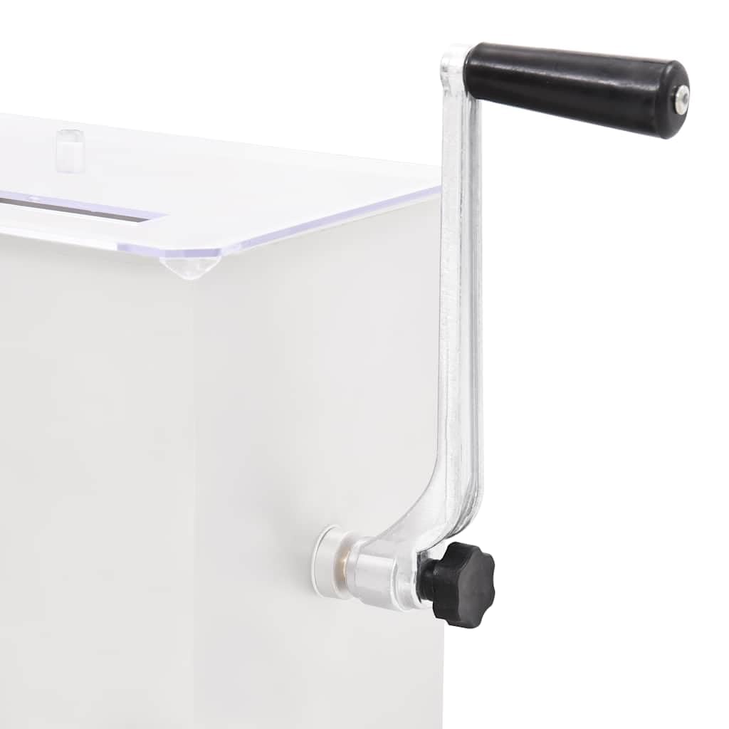 Ręczny mikser do mięsa ze stali nierdzewnej, srebrny, z pokrywką, pojemność 5 kg, 4 ostrza miksera, robot kuchenny do mielonego mięsa, kiełbasy i suszonego mięsa, idealny do gospodarstwa