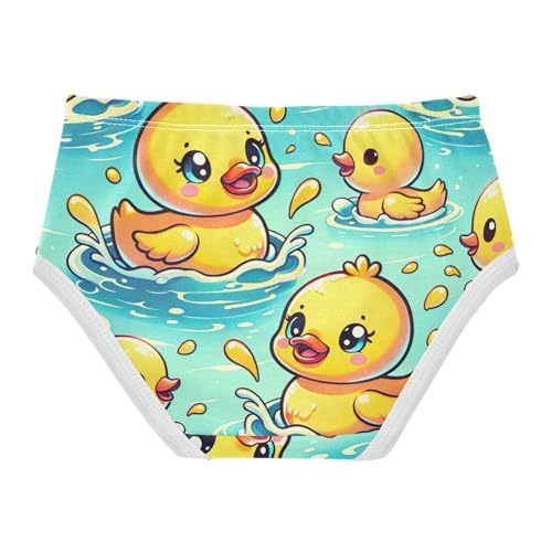 Cute Ducks Blue Kids Underwear Girls, Toddler Panties, Cotton Girls Underwear, 2–8 Years2