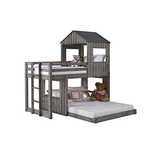 DONCO Kids Twin/Full Campsite Loft Bed