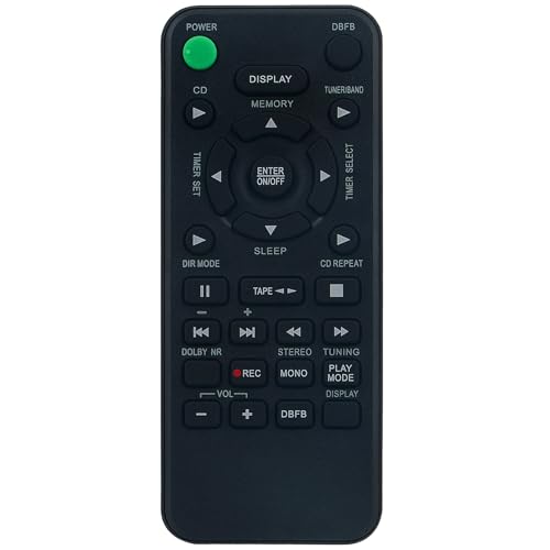 Télécommande RM-SED1 de rechange pour Sony CMT-ED1 en panne