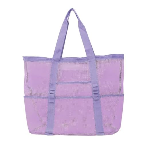 Beach Tub Toys Clothes Storage Bag，lavender