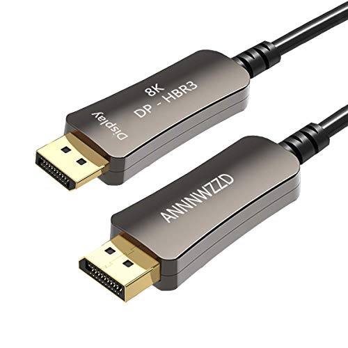 LinkinPerk - Cavo DisplayPort 8K con supporto a 8 k@60Hz, 4 k@144Hz, porta display DP 1.4 per proiettore Big Game HDTV, PC Host, scheda grafica 5m