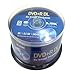 DVD+R DL Double Layer 8X 8.5GB 240min Video, White Inkjet Printable, by LSK Media, 50 Pack in Spindle | Blank DVDs for Burning Video | DVD Discs Blank | Recordable DVDs