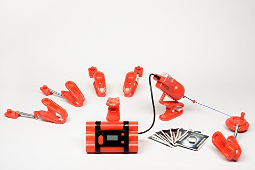 Dujardin – Chrono Bomb – Jeu de société Amusant pour enfant – Jeu d’action – PArcours d'agilité Evitez les lasers pour désamorcer la bombe – Compte à rebours A jouer seul ou entre Amis – Dès - vue 5