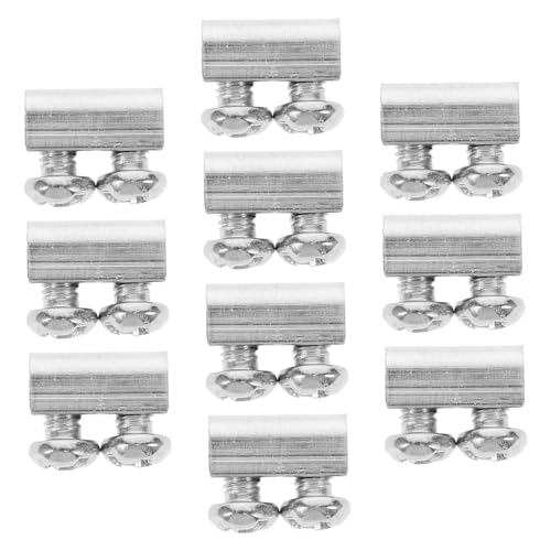 LIFKOME -câbles Métalliques Robustes Réglables 10 Pièces Pour Luminaires Usage Domestique Commercial