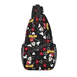 Mouse Crossbody Sling Backpack Shoulder Bag For Women & Men Chest Sling Bag Casual For Travel Hiking