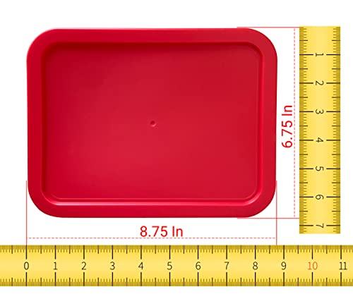 Couvercles de rechange Pyrex 7211-PC pour simplifier votre Batch Cooking - 3