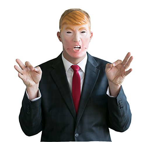 Donald Trump Mask - Mouth Moves When You Talk - Funny Mask