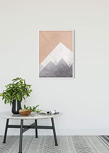 Komar Wall Picture, Orange, White, Grey, 40 x 50 cm - Image 2