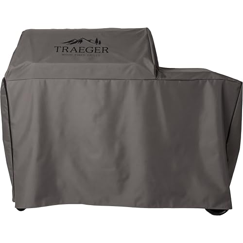 Image of Traeger Grills BAC776 Full-Length All Weather Grill Cover Accessory - Woodridge Pro and Woodridge Elite