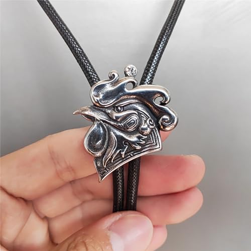 Image of Animal & Plant Bola Tie Bolo Tie Wedding Necklace for Men Women Groomsmen Western Cowboy Necktie