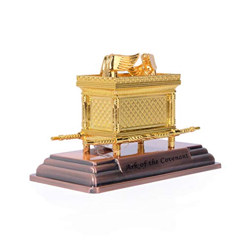 BRTAGG The Ark of The Covenant Replica Statue Gold Plated (Small)