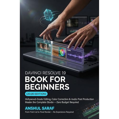 DaVinci Resolve 19 Book for Beginners Audiobook By Anshul Saraf cover art
