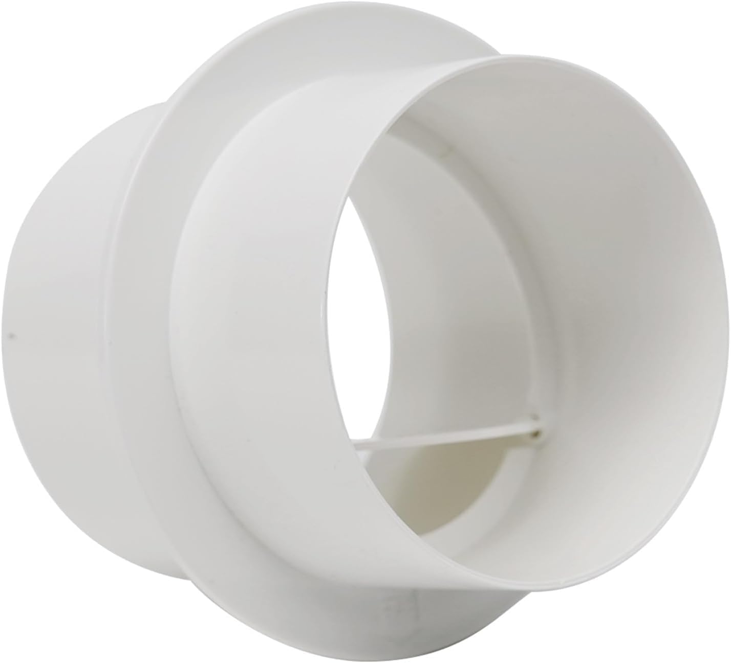 Check Valve Ventilation Pipe,1 PCS Circular Duct Choke Return Air Baffle Ventilation Duct,