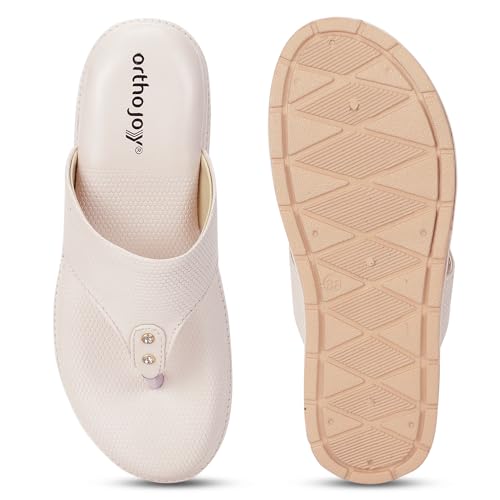 Image of ORTHO JOY doctor Fancy Slipper for women || Orthopedic Women's Fancy slippers For Women