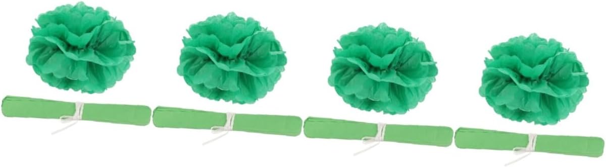 MAGICLULU 80pcs Tissue Paper Rustic Flower Decorations for Weddings Parties Hanging Paper Craft Ornaments Deep Colors