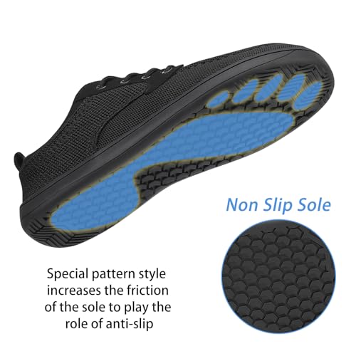 Men's Barefoot Shoes Wide Toe Box Minimalist Shoes for Men Zero Drop Sole Non Slip Walking Running Sneakers4