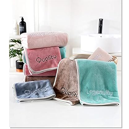 Dünnes Badetuch, 2-teiliges Set für Erwachsene, Männer und Frauen, saugfähiges und schnell trocknendes weiches Handtuch, Badetuch (Farbe: B, Größe: wie abgebildet) (A wie abgebildet) – Bild 4