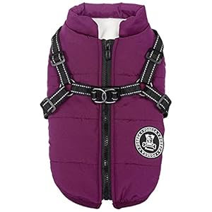 Poseca Dog Clothes for Small Dogs Dog Coat Waterproof Winter Jacket Warm Vest Dog Clothes Dog Coat Warm Winter Dog…