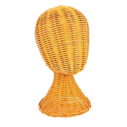MUCKLILY Expositor De Sombreros De Ratán Soporte Para Sombreros De Ratán Soporte Para Sombreros Soporte Para Gorras Soporte Para Bufandas Maniquí Infantil Expositores De Máscaras
