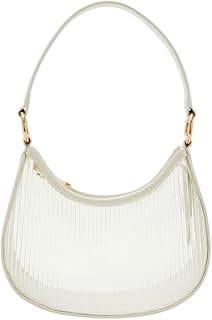 شنطة كتف شفافة بتصميم هلال للنساء من فوريفر 21