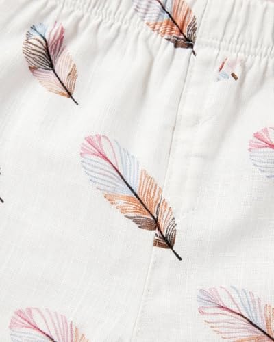 Image of Kuchipoo Boys 100% Muslin Organic Cotton Co-Ord Set | Printed Half Sleeve Shirt & Shorts | Soft Breathable Fabric | Casual Summer Wear | Boys Stylish Outfit