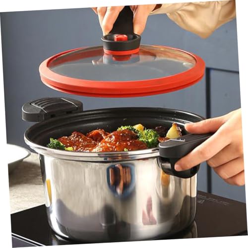 Olla a presión baja acero inoxidable 3.5L multicolor miniatura 4