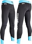 Cressi Guardian Lady Neoprene Pants Black/Aquamari...: Pantalón Guardián de neopreno de 2 mm con doble forro, ideal para adultos aficionados a los deportes acuáticos. Fabricado con neopreno elástico de alta calidad y costuras planas para mayor flexibilidad, comodidad y durabilidad. Ajuste ceñido y elásti...