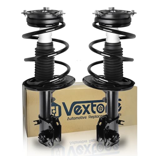 Vextone - Pair Complete Front Struts Shocks Absorbers Assembly - Fit for 2013 2014 2015 2016 2017 2018 Nissan Altima Sedan - Quick Install Replace 172901 172902 Ready Strut (Set of 2)