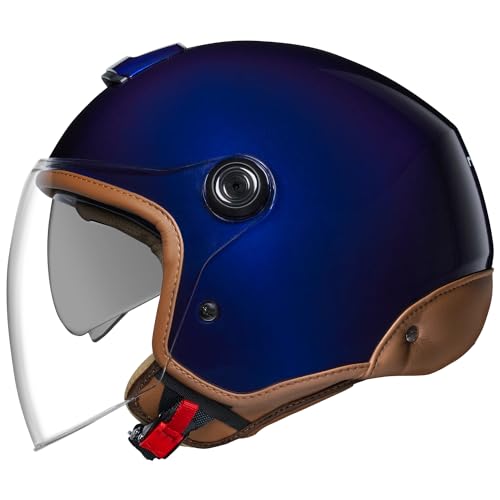 Nexx Y.10 Sunny Jetmhelm (Blue,XL (61/62))