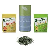 Premium Powder Green Tea with Lemon and Orange Mikan and Issaku from Japanese Green Tea Co – Great f