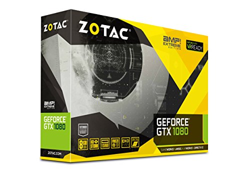 GeForce GTX 1080 8GB AMP! Extreme Edition ZT-P10800B-10P Three DP + HDMI + DVI Scheda Video Gaming VR Ready - Scheda video - Immagine 6