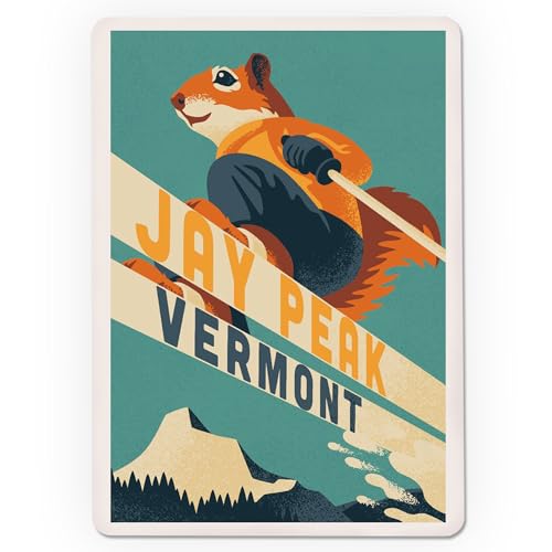 Lantern Press Jay Peak, Vermont, Naipes de Póker 52 cartas miniatura 3