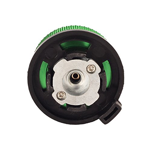 DECDEAL Adaptador de conversão de cabeça de cartucho de gás Bocal Tipo de garrafa Tipo de parafuso d