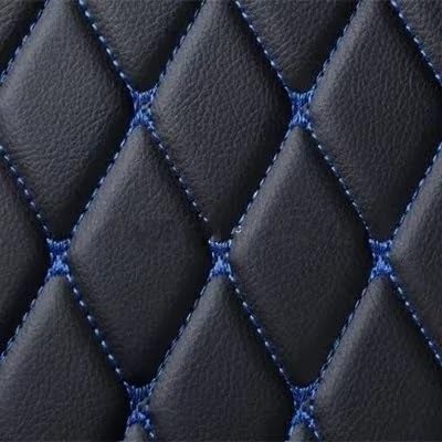 �Ԃ̃t���A�}�b�g �ɓK������ EQE 2022 2023 2024 FPolychrome Custom Car Floor MatsYear Interior Details Car Accessories Carpet(Black Blue 5 Sea