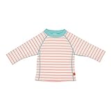 Lassig Baby Long Sleeve Rashguard UV-Protection 50-Plus, Sailor Peach, 24-Month