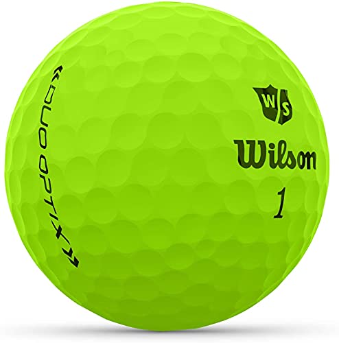 Wilson-Staff-Duo-Optix-Bolas-de-Golf-Mate-facil-de-Encontrar-Unisexo-Adulto