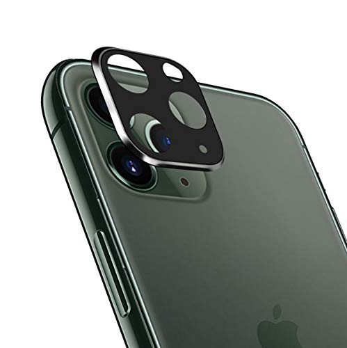 Ferilinso Camera Protector for iPhone 11 Pro/iPhone 11 Pro Max Camera Protector, Bubble Free Tempered Glass Protection Film (Black)