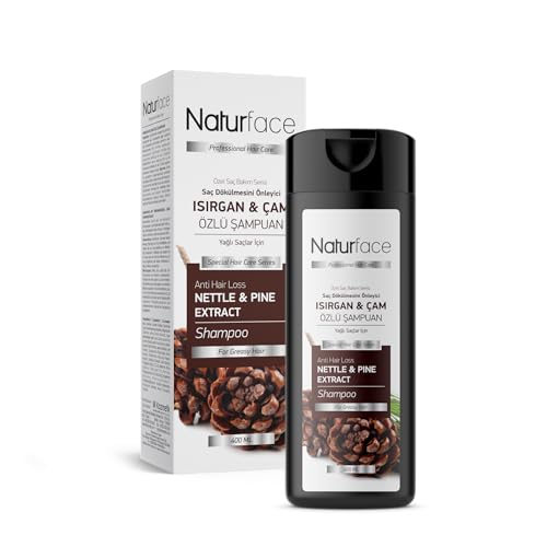 NATURFACE Champú especial con ortiga y pino para cabello graso 400 ml