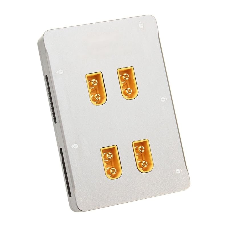 ISDT PC-4860 1-8S Bezpieczna płyta równoległa XT60 CNC równoległa płyta ładująca do jednostek ładujących do samolotu RC FPV Drone