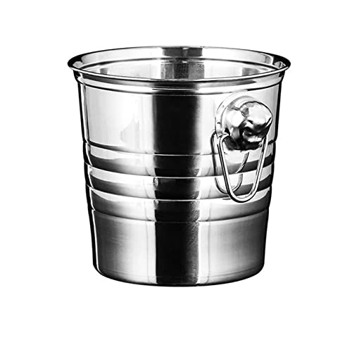 YROHGKPN Enfriador de champán, portátil, fiesta, club, cubo de hielo, contenedor, hogar, regalo para el hogar, vino, amante de la cerveza, entretenimiento con facilidad, cubo de hielo