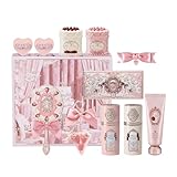 Luxury 12-Piece Collection: Features 2 lip cream(V03+V05,2 blushes(01+06),1 makeup palette(S02),1 hand mirror,1 solid perfume,2 cushion powder puff,1 hand cream,1 hair clip &1 premium gift box $228.99 Total Value: Includes $216.99 worth of beauty ess...