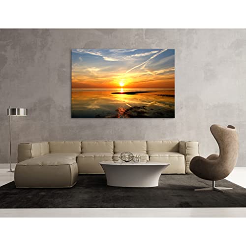 Tableau canvas Nature de décoration murale design phosphorescent 80x120