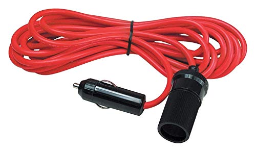 RoadPro RP-203EC 12V 12' Extension Cord with Cigarette Lighter Plug